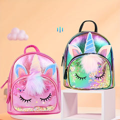 Cartoon Unicorn Kids Backpack Children's Bag