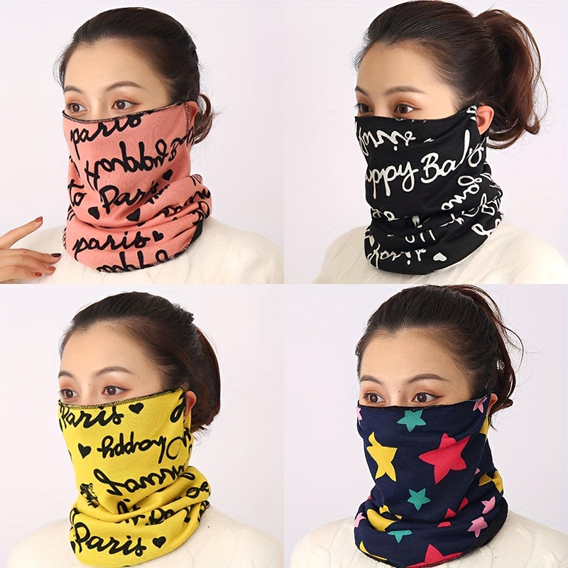 Winter Warm Cashmere Neck Cover Outdoor Riding Mask