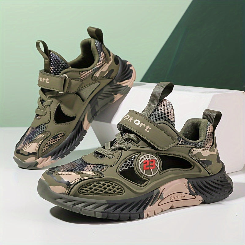Boys Camo Breathable Sandals Anti-Skid Shoes