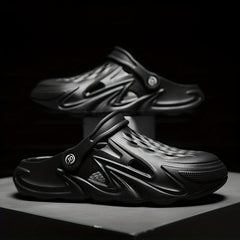 Men's Breathable Slip On Clog Sandals - Outdoor Walking Shoes