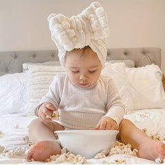 Baby Girls Bow Cap for Autumn and Spring Photography Props