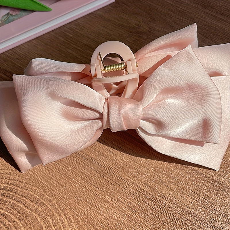 Bow Knot Hair Claw Shark Claw Hair Accessories For Girls Women