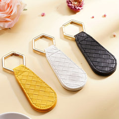 1PC PU Leather Cap Clip Magnetic Suction Handbag Sun Visor Storage