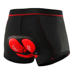 Men's Compression Cycling Biking Shorts Breathable Padded Short Pants