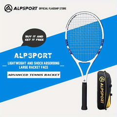ALP Tennis Racket for Beginners - Carbon Training Racket for Outdoor