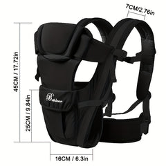 Baby Soft Carrier 4 In 1 Comfortable Breathable Front Face Infant Sling