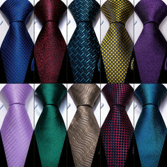 Barry Wang Men's Silk Necktie Set