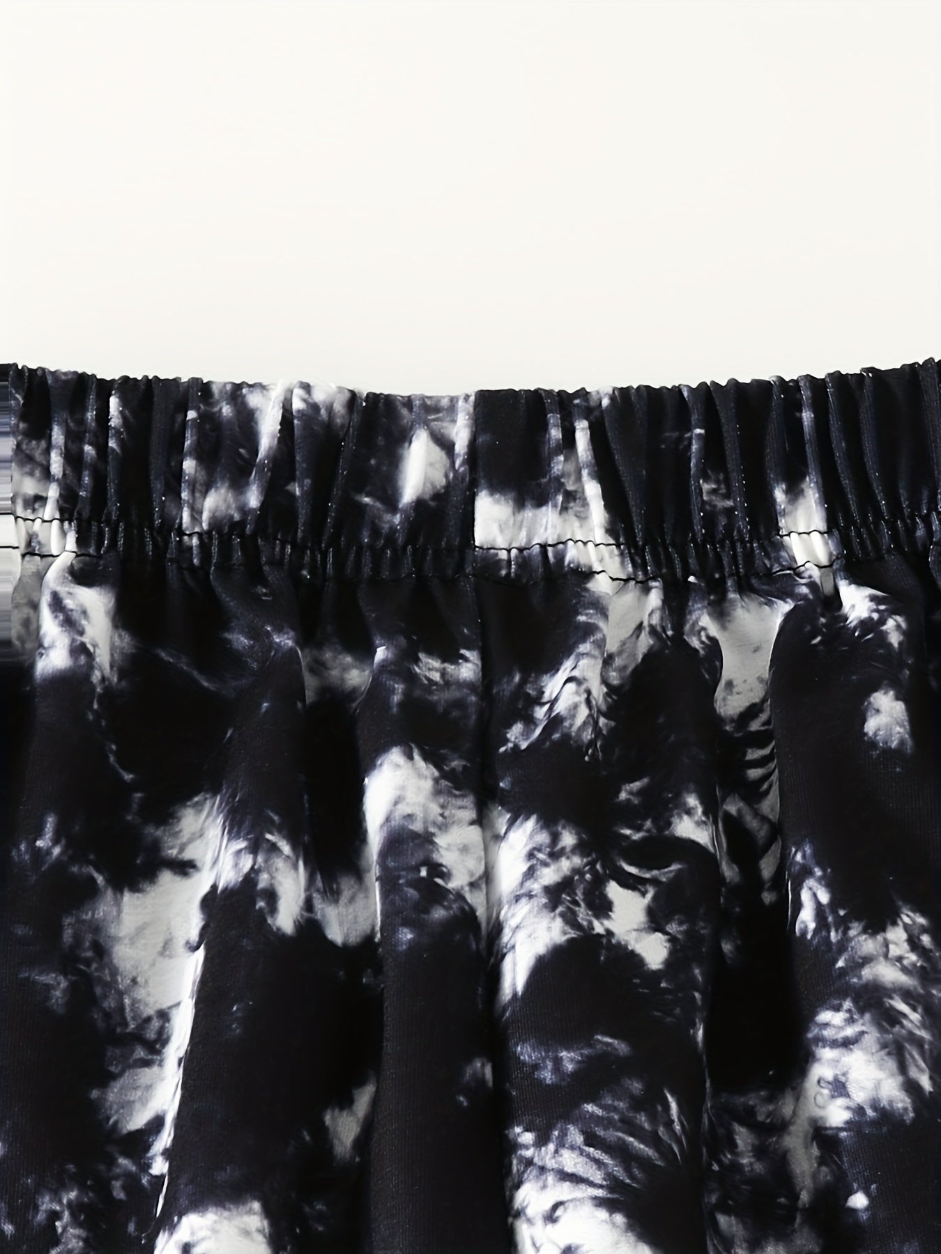 2pcs Boys Tie Dye Solid Long Pants for Spring/Autumn