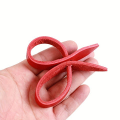 Archery Finger Tabs Leather Thumb Ring Adjustable