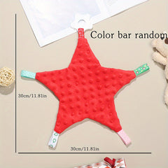 Pentagram Comforting Towel Red Khaki with Silica Gel Molar