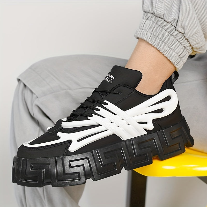 Men's Platform Sneaker Spring Summer Casual Shoes