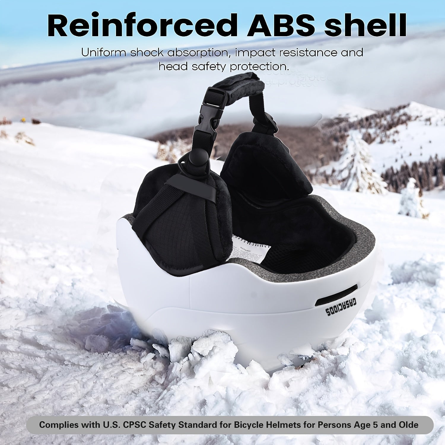 Youth&Adult Ski Helmet PC EPS Inmold Ventilated Ski Helmet