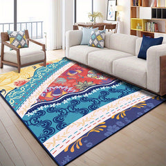 Anti Fatigue Crystal Velvet Sofa Mat Soft Comfortable Non Slip Carpet