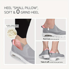 Breathable Slip-on Sneakers w/ Air Cushion for Outdoor