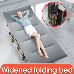 Portable Folding Bed Single Home Office Lunch Break Camping Travel