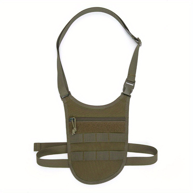 Anti Theft Shoulder Bag Hidden Molle Pockets & Waist Band