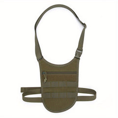 Anti Theft Shoulder Bag Hidden Molle Pockets & Waist Band