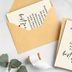 Funny Happy Birthday Card For Friends - Women Friend Birthday Christmas Gift