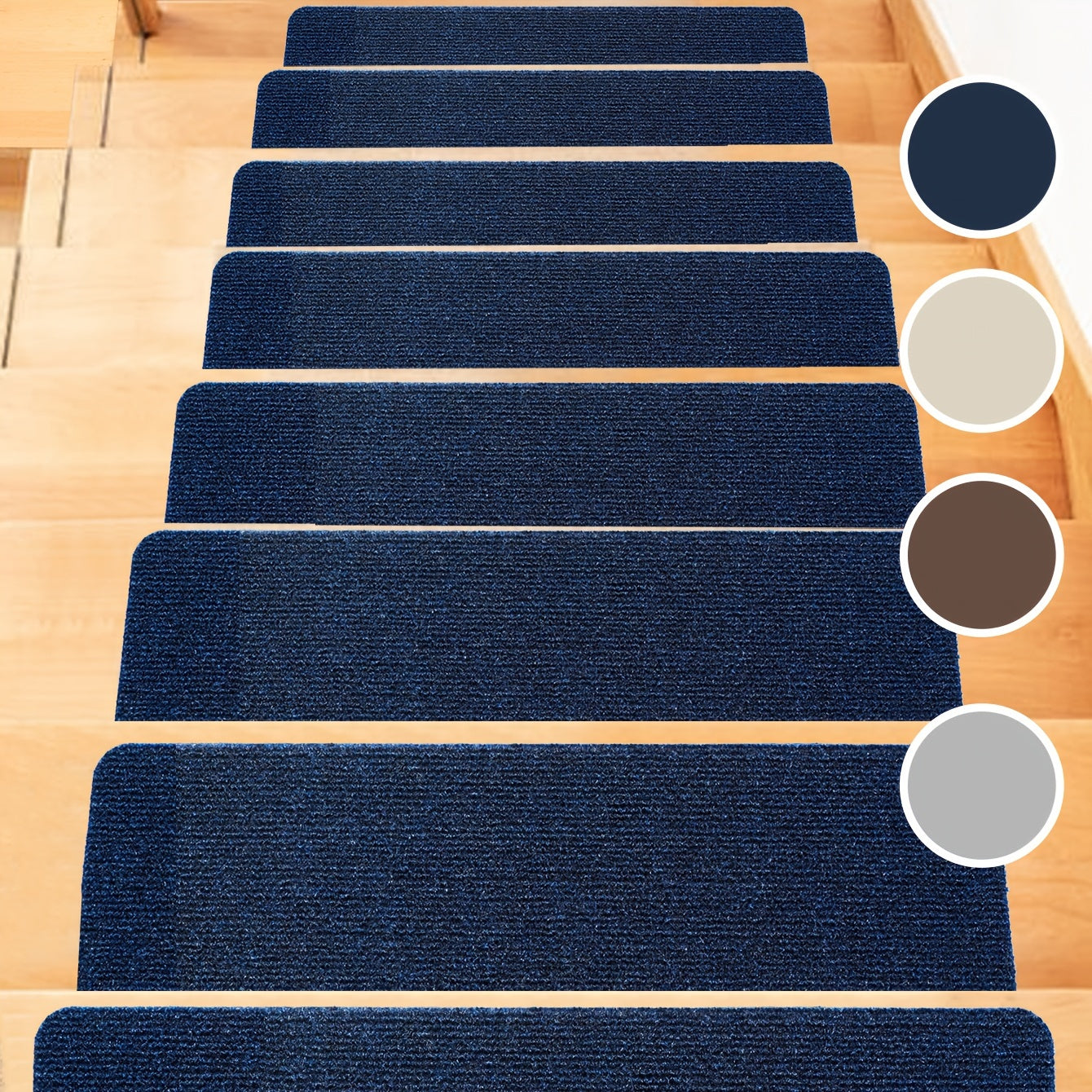 Non Slip Carpet Stair Treads Non Skid Safety Rug Slip Resistant Indoor Runner