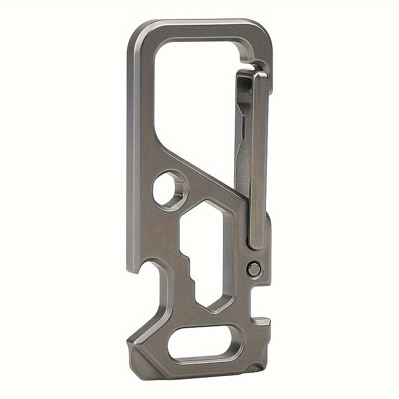 Portable Stainless Steel Hanging Buckle Keychain Wrench