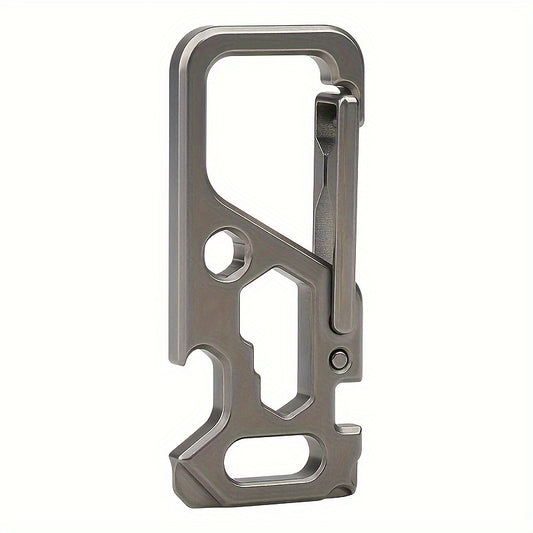 Portable Stainless Steel Hanging Buckle Keychain Wrench