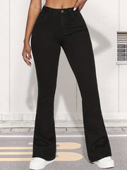 High Rise Bell Bottom Jeans Women's Denim