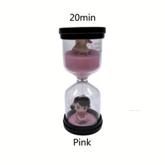 2pcs Couple Hourglass Timer Ornament Creative Gift Craft Home Hourglass