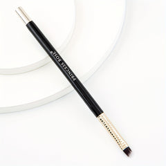Precision Angled Eyebrow & Eyeliner Brush for Makeup Application