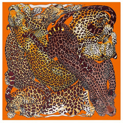 Leopard Bandana Silk Tube Top Casual Shawl Scarf Wrap Head Wrap