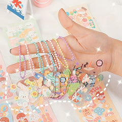Guka Large Sticker Set Girl Toy Plate Cartoon Fire Pai