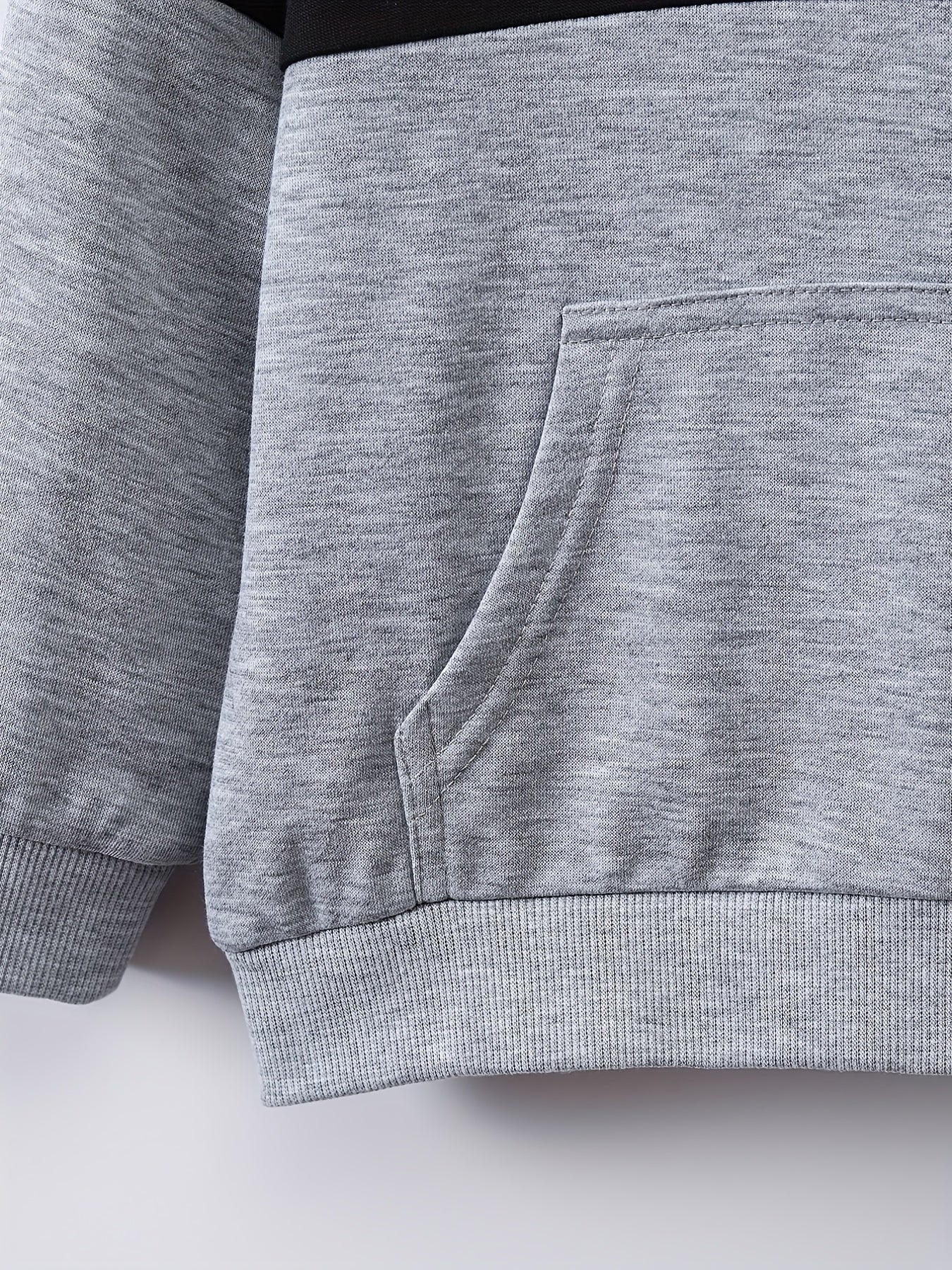 Boy's Clash Outfit 2pcs Hoodie & Sweatpants Set BOY Print