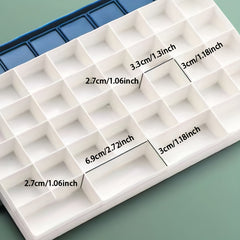 Silicone Flip Cover Watercolor Palette 12-48 Grids