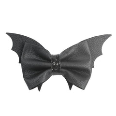 Party Leather Bow Hair Clips Bat Wings Bows Hairpin Hair Grips