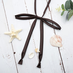 Adjustable Bowtie Long Ribbon Pre tie Bowknot Japan Lolita Cosplay School