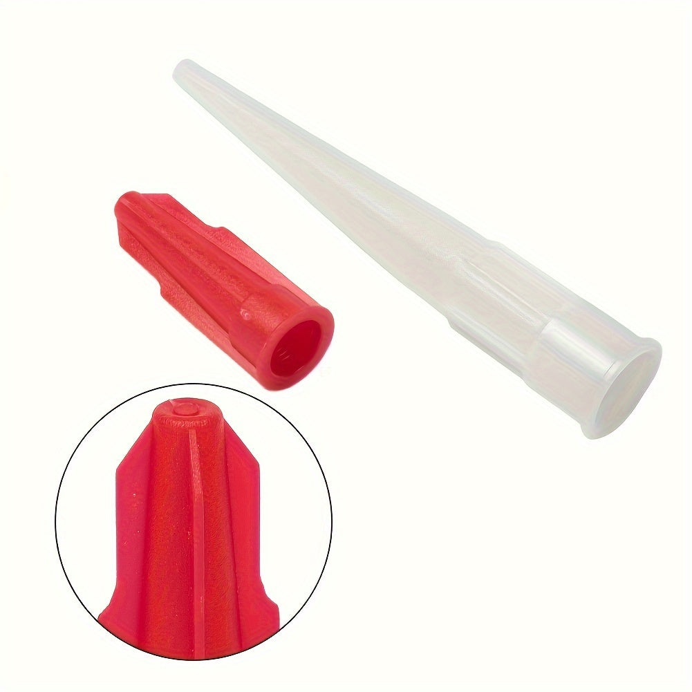 12pcs Silicone Nozzle Glass Gap Extension Nozzle Applicator Replacement Tool