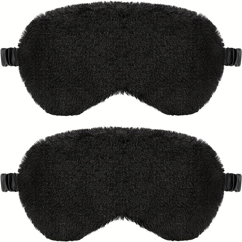 Comfort Plush Sleep Eye Mask Blackout Blindfold for Full Night's Sleep