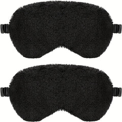 Comfort Plush Sleep Eye Mask Blackout Blindfold for Full Night's Sleep