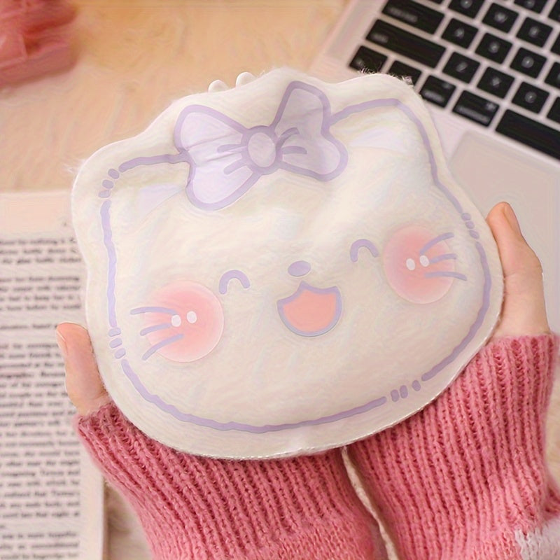 Cartoon Plush Bear Rabbit Hot Water Bag Hand Warmer