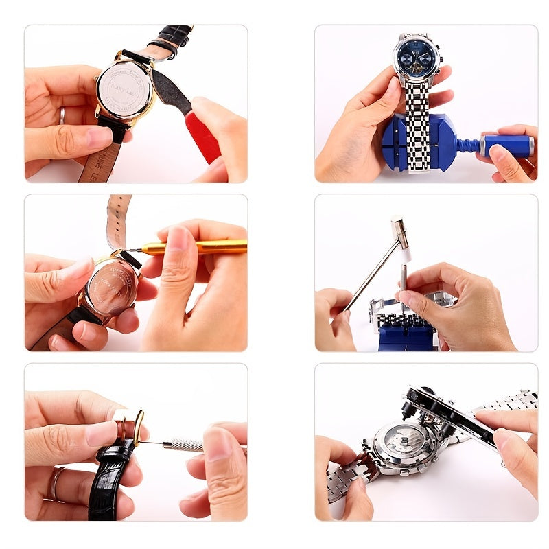 147pcs Watch Repair Tool Set Disassembly Kit