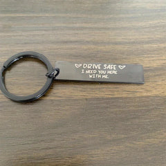 Metal Drive Safe Keychain - Ideal Gift for Him