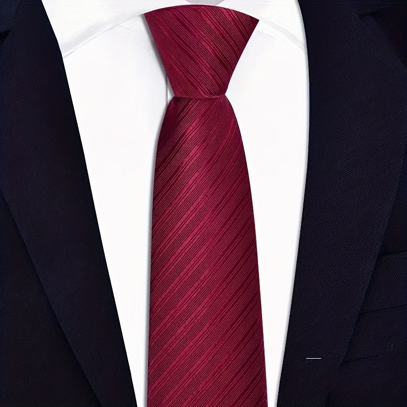Business Formal Wear Zipper Style Groom Wedding Tie
