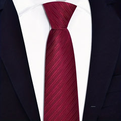 Business Formal Wear Zipper Style Groom Wedding Tie