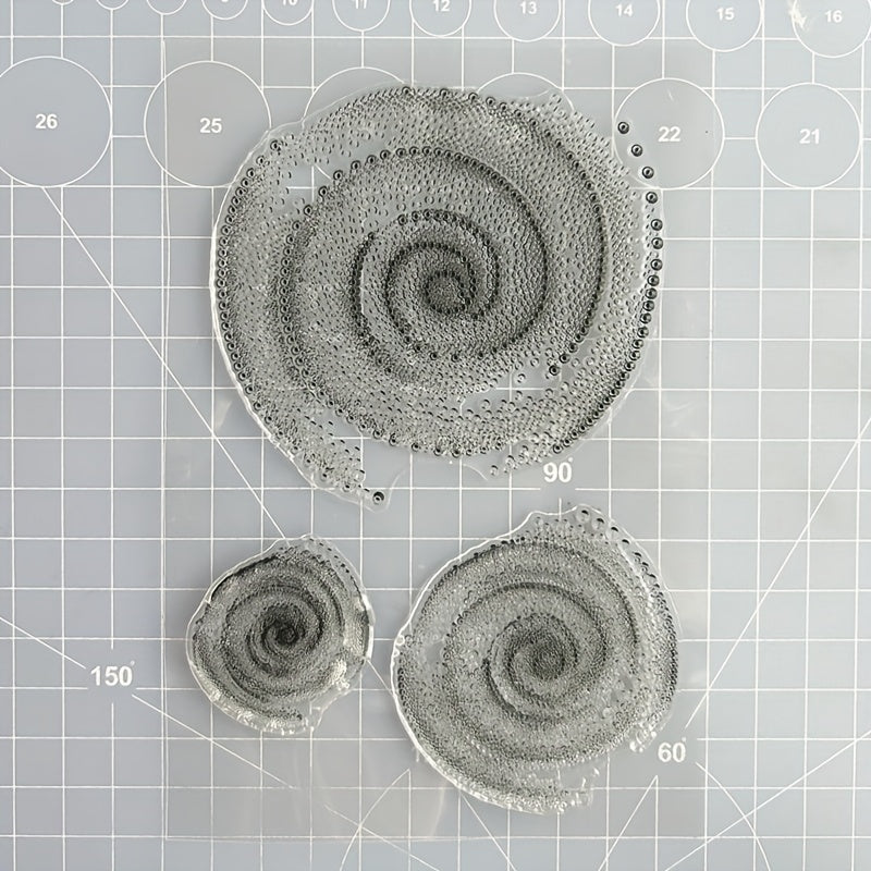 1pc Background DIY Scrapbooking Silicone Stamp