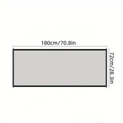 Retractable Mesh Pet Gate for Stairway Doorway Hallway Easy Install