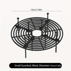 Plant Pot Soil Guard with Nails Grid Cover - Keep Your Garden Safe