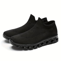 Men's Slip on Blade Sneakers Lightweight Breathable Sock Shoes