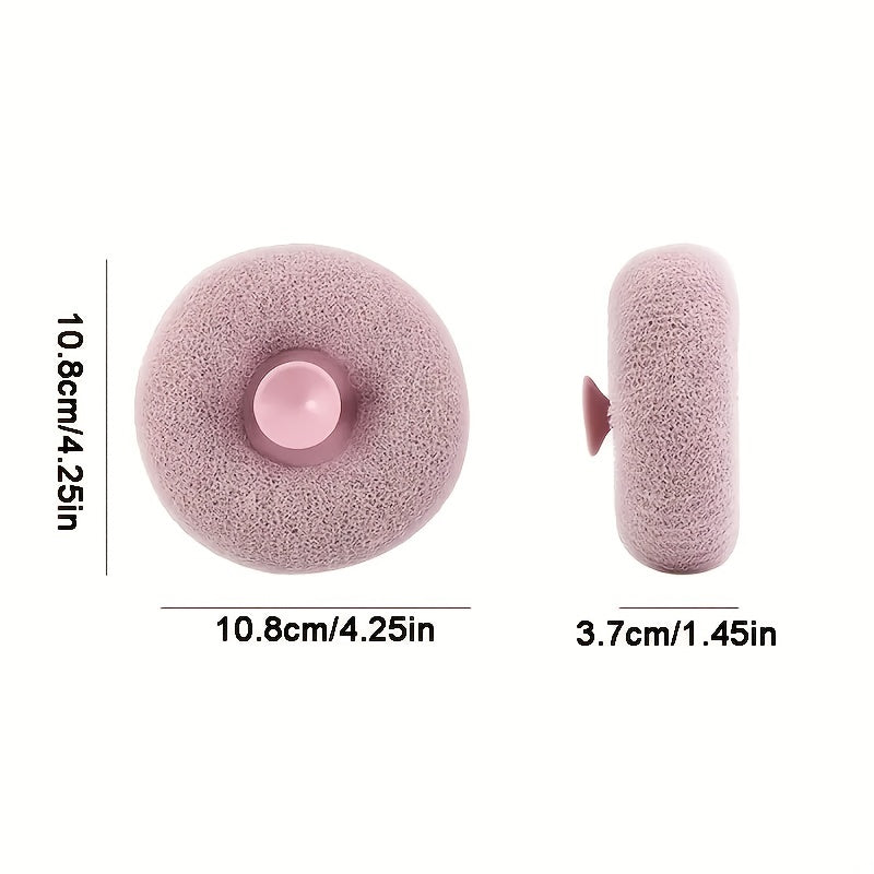 Massage Bath Ball With Suction Cup, Body Cleaning Brush
