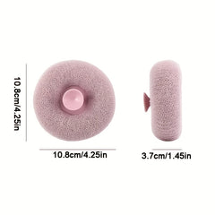 Massage Bath Ball With Suction Cup, Body Cleaning Brush