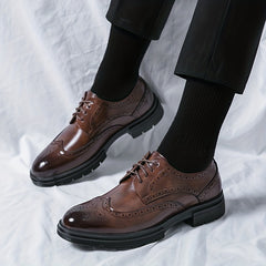 Men's Lace Up Brogue Style Formal Shoes