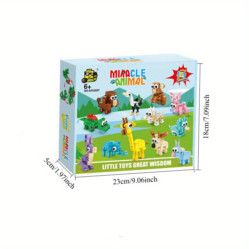 Animal Ocean Building Block Toy Set